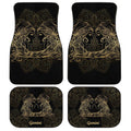 Personalized Gemini Car Floor Mats Custom Zodiac Sign Gemini Car Accessories - Gearcarcover - 5