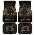 Personalized Gemini Car Floor Mats Custom Zodiac Sign Gemini Car Accessories - Gearcarcover - 1