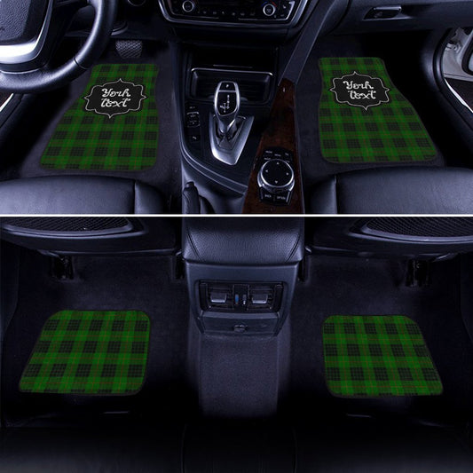 Personalized Gunn Tartan Car Floor Mats Custom Name Car Accessories - Gearcarcover - 2