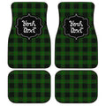 Personalized Gunn Tartan Car Floor Mats Custom Name Car Accessories - Gearcarcover - 1