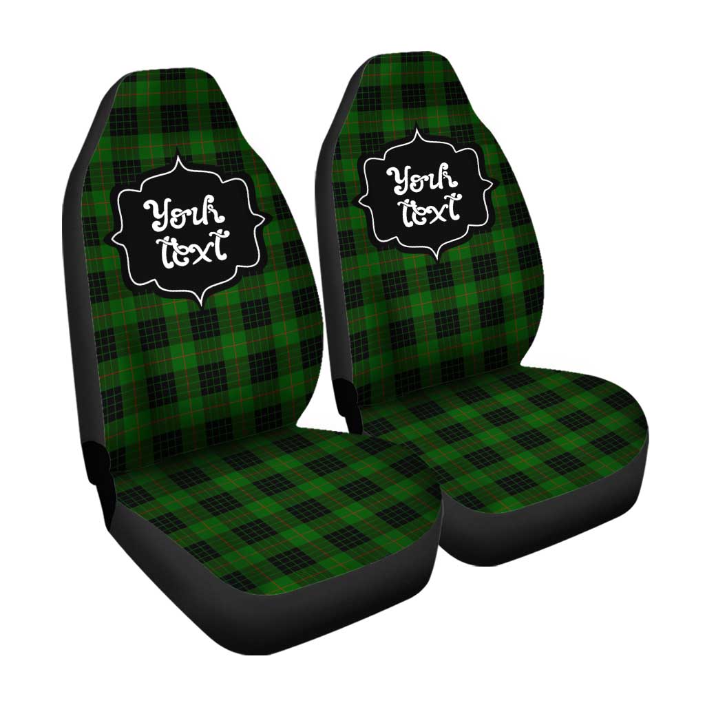 Personalized Gunn Tartan Car Seat Covers Custom Name Car Accessories - Gearcarcover - 3