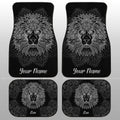 Personalized Leo Car Floor Mats Customize Name Zodiac Car Accessories - Gearcarcover - 2