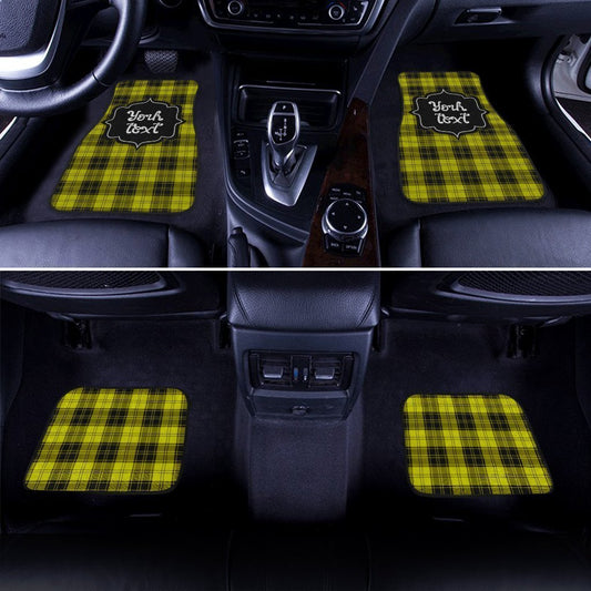 Personalized MacLachlan Tartan Car Floor Mats Custom Name Car Accessories - Gearcarcover - 2