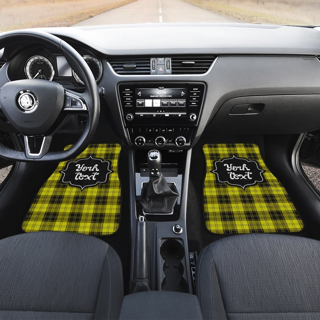 Personalized MacLachlan Tartan Car Floor Mats Custom Name Car Accessories - Gearcarcover - 3