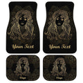 Personalized Name Virgo Car Floor Mats Custom Zodiac Sign Virgo Car Accessories - Gearcarcover - 1