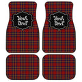 Personalized Oliver Tartan Car Floor Mats Custom Name Car Accessories - Gearcarcover - 1