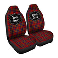 Personalized Oliver Tartan Car Seat Covers Custom Name Car Accessories - Gearcarcover - 3