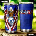 Personalized US Air Force Tumbler Stainless Steel - Gearcarcover - 6