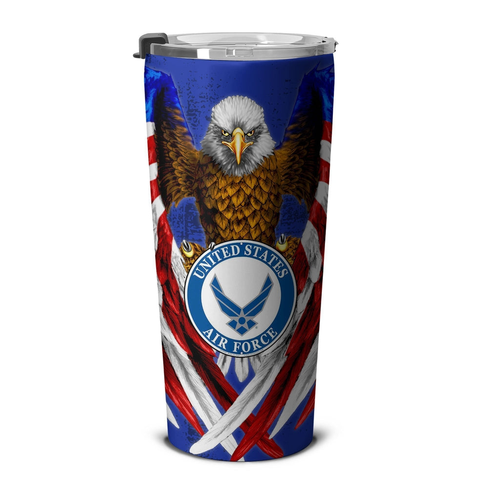 Personalized US Air Force Tumbler Stainless Steel - Gearcarcover - 5