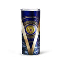 Personalized US Navy Custom Tall Glitter Tumbler - Gearcarcover - 3