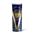 Personalized US Navy Custom Tall Glitter Tumbler - Gearcarcover - 4