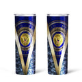 Personalized US Navy Custom Tall Glitter Tumbler - Gearcarcover - 5