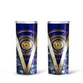 Personalized US Navy Custom Tall Glitter Tumbler - Gearcarcover - 1