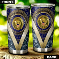 Personalized US Navy Custom Tumbler Stainless Steel - Gearcarcover - 6