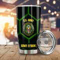 Personalized U.S Army Tumbler Cup Customized Name US Military Car Accessories - Gearcarcover - 2