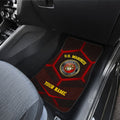 Personalized U.S. Marine Corps Car Floor Mats Customized Name US Military Car Accessories - Gearcarcover - 4