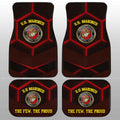 Personalized U.S. Marine Corps Car Floor Mats Customized Name US Military Car Accessories - Gearcarcover - 5