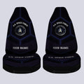 Personalized U.S. Space Force Military Car Seat Covers Custom Name Car Accessories - Gearcarcover - 4