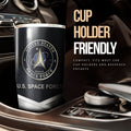 Personalized United States Space Force Tumbler Cup Custom Name Car Accessories - Gearcarcover - 3