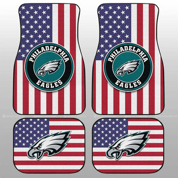 Philadelphia Eagles Car Floor Mats Custom Car Decor Accessories - Gearcarcover - 1