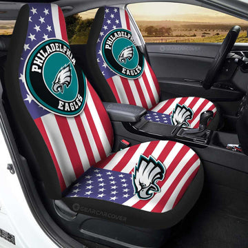 Philadelphia Eagles Car Seat Covers Custom Car Decor Accessories - Gearcarcover - 1