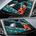 Philadelphia Eagles Car Sunshade Custom Car Decorations For Fans - Gearcarcover - 2