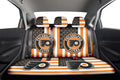 Philadelphia Flyers Car Back Seat Cover Custom US Flag Style - Gearcarcover - 2