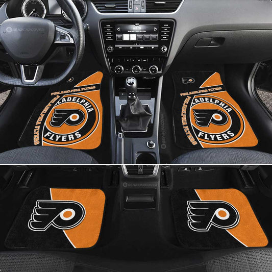 Philadelphia Flyers Car Floor Mats Custom Car Decorations For Fans - Gearcarcover - 2