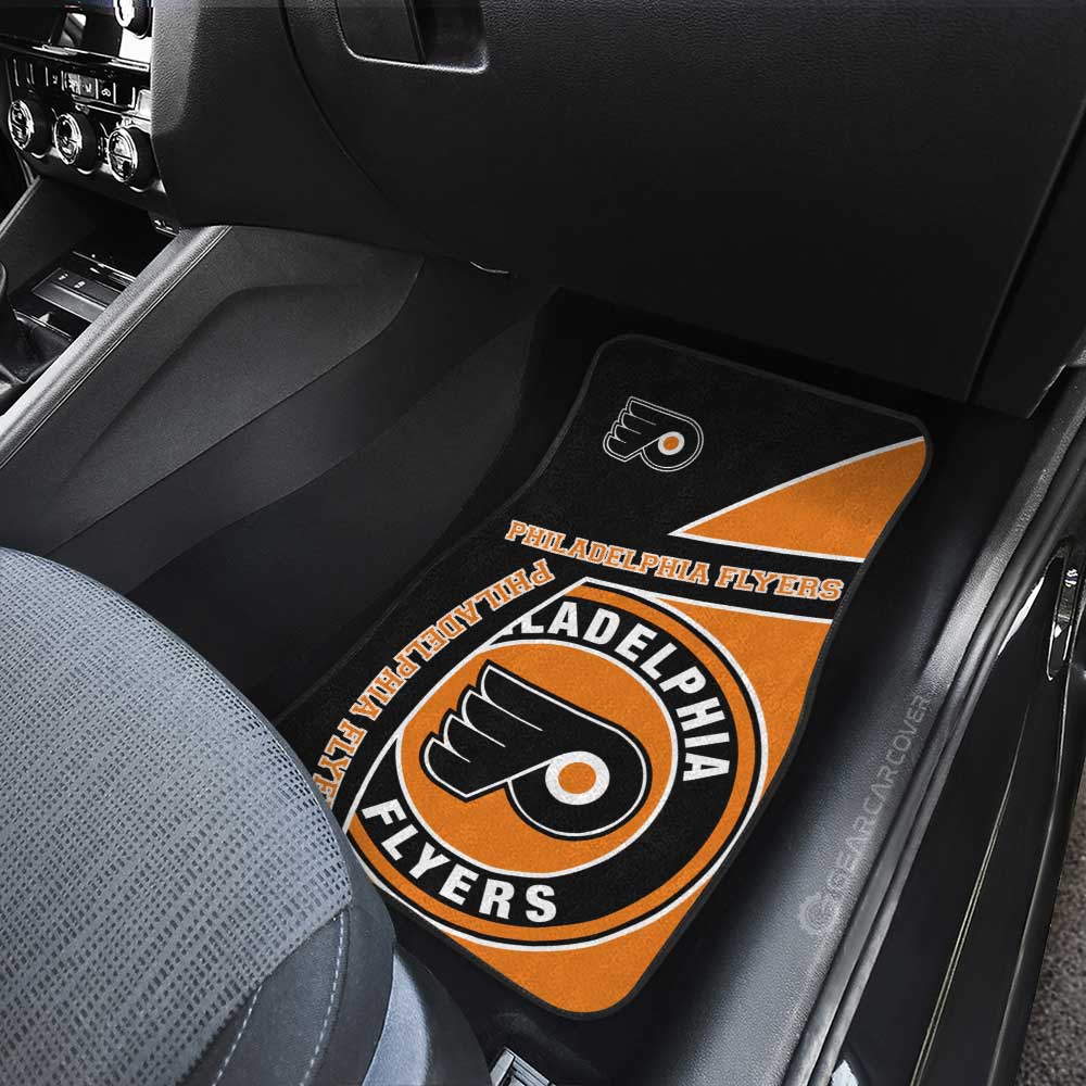 Philadelphia Flyers Car Floor Mats Custom Car Decorations For Fans - Gearcarcover - 3