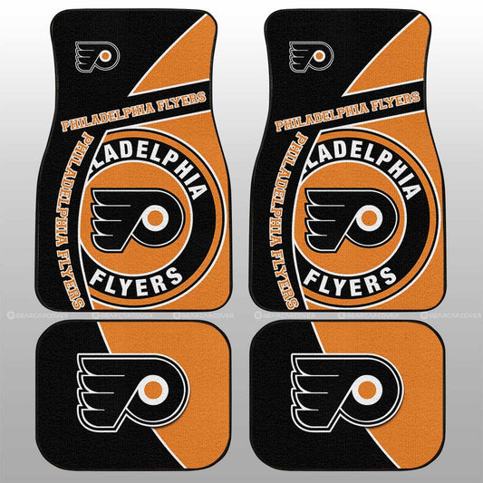 Philadelphia Flyers Car Floor Mats Custom Car Decorations For Fans - Gearcarcover - 1