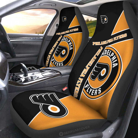 Philadelphia Flyers Car Seat Covers Custom Car Decorations For Fans - Gearcarcover - 2