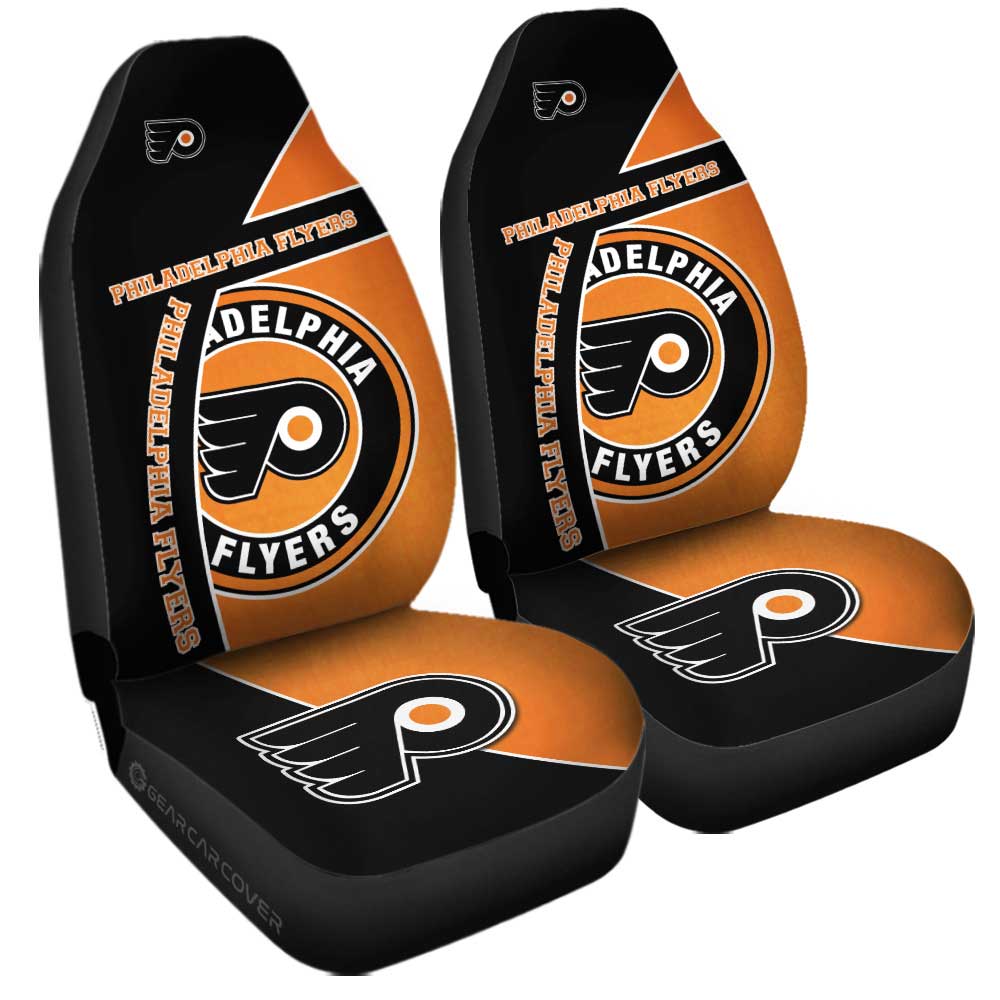 Philadelphia Flyers Car Seat Covers Custom Car Decorations For Fans - Gearcarcover - 3