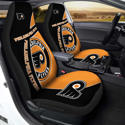 Philadelphia Flyers Car Seat Covers Custom Car Decorations For Fans - Gearcarcover - 1