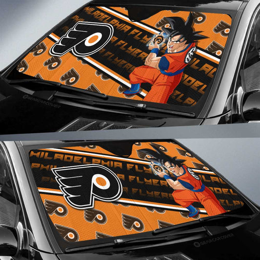 Philadelphia Flyers Car Sunshade Custom Car Decorations For Fans - Gearcarcover - 2