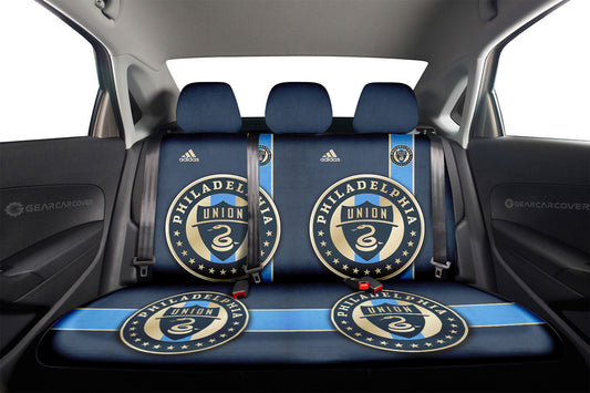 Philadelphia Union Car Back Seat Covers Custom Car Accessories For Fans - Gearcarcover - 1