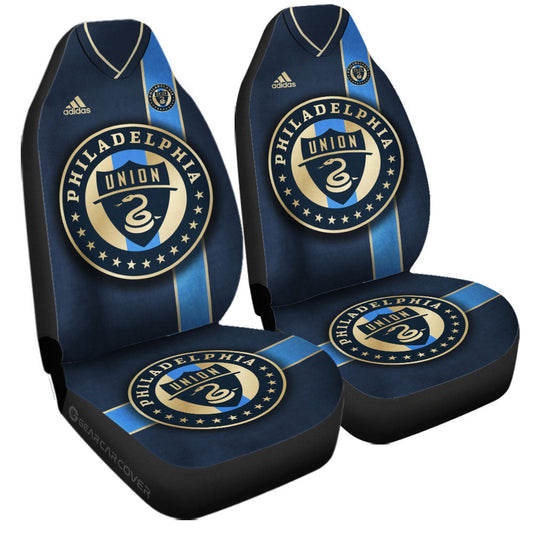 Philadelphia Union Car Seat Covers Custom Car Accessories For Fans - Gearcarcover - 2