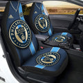Philadelphia Union Car Seat Covers Custom Car Accessories For Fans - Gearcarcover - 3