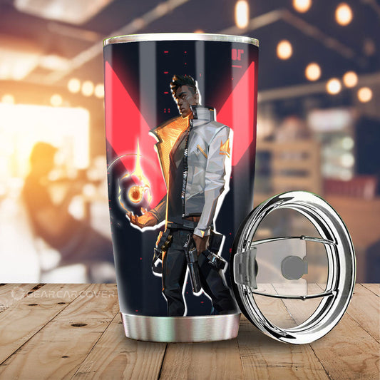 Phoenix Tumbler Cup Custom Valorant Agent - Gearcarcover - 1