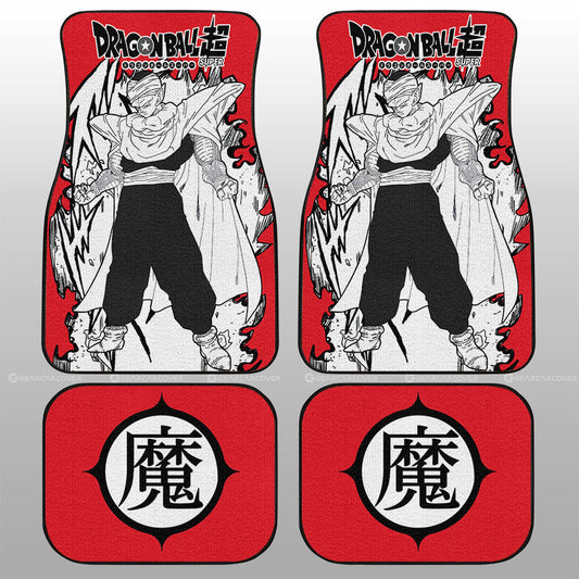 Piccolo Car Floor Mats Custom Dragon Ball Anime Car Accessories Manga Style For Fans - Gearcarcover - 2