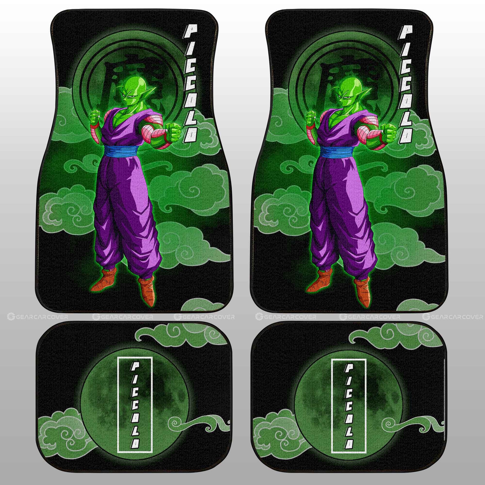 Piccolo Car Floor Mats Custom Dragon Ball Anime Car Interior Accessories - Gearcarcover - 2