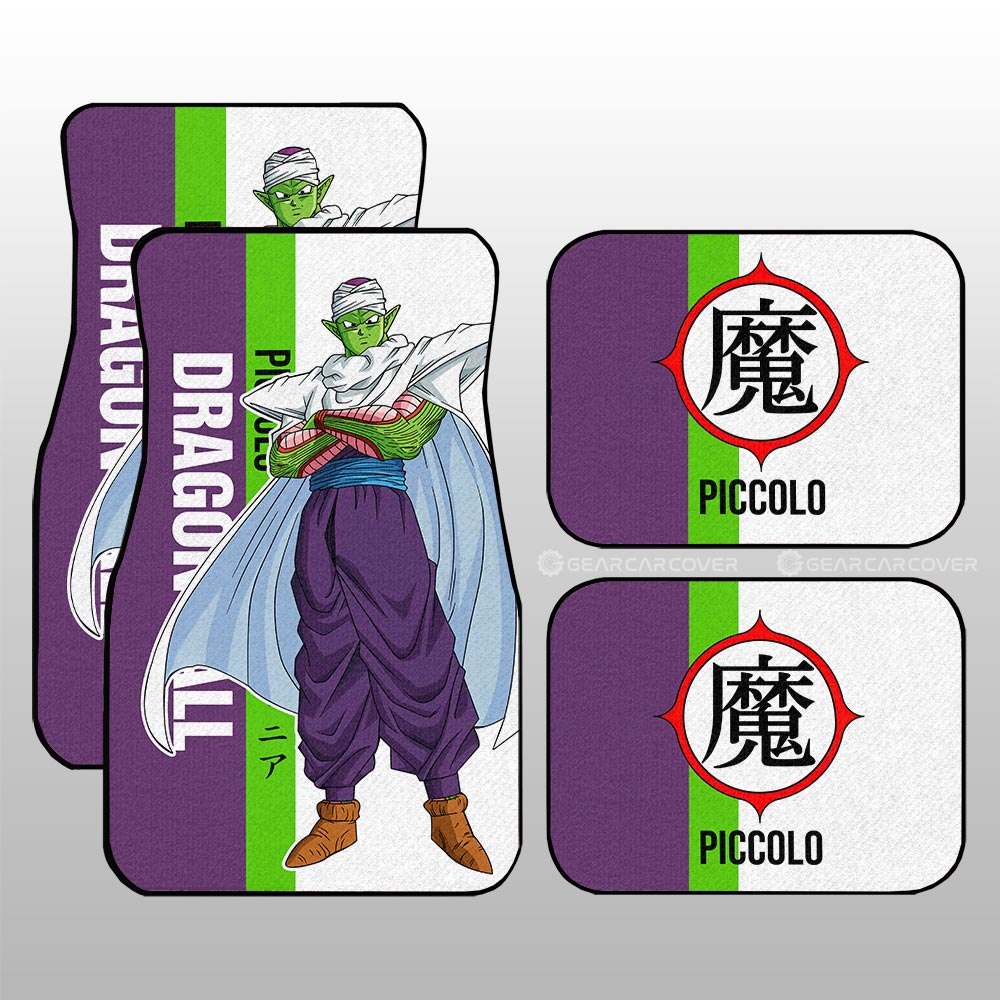 Piccolo Car Floor Mats Custom Dragon Ball Car Accessories For Anime Fans - Gearcarcover - 1