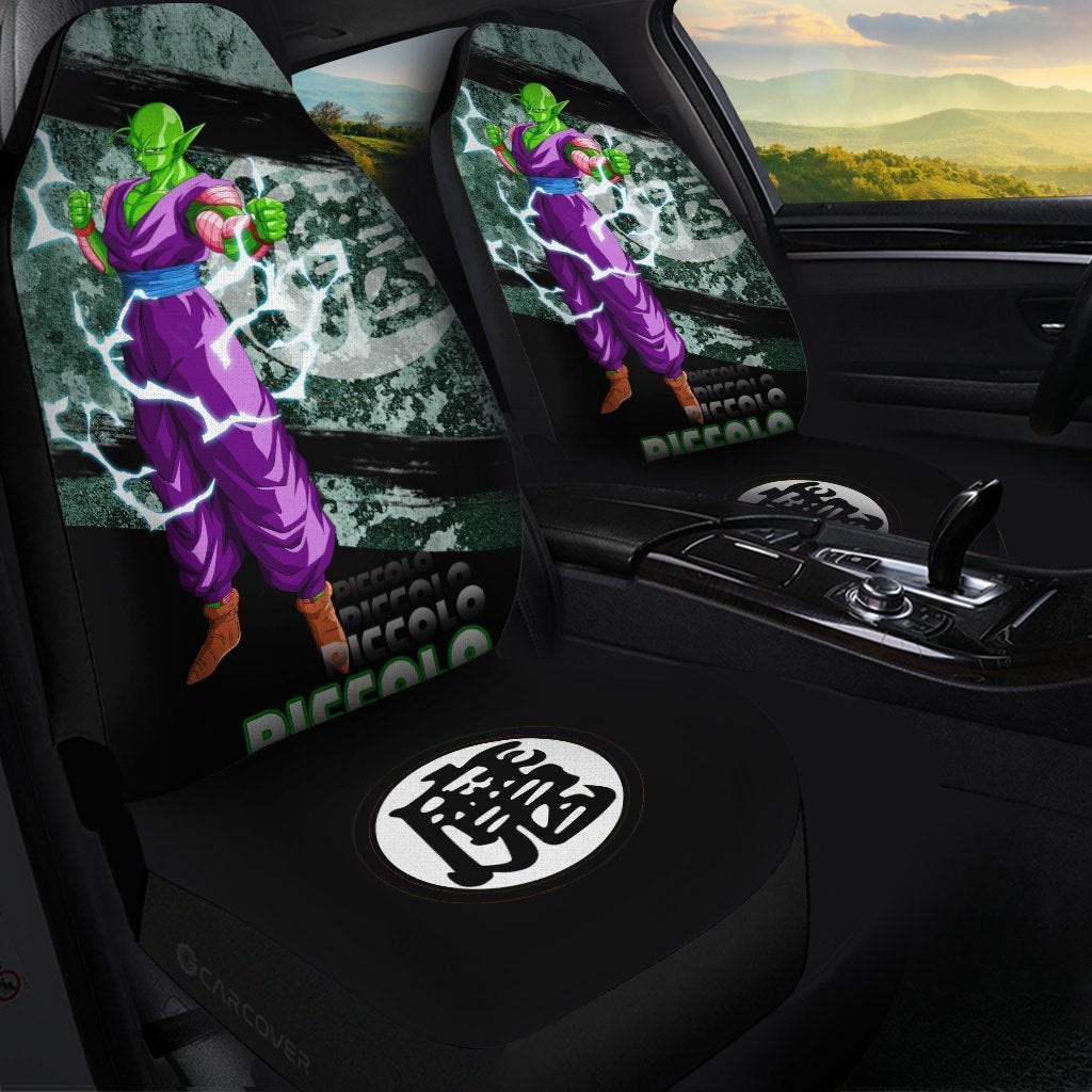 Piccolo Car Seat Covers Custom Anime Dragon Ball Car Interior Accessories - Gearcarcover - 1