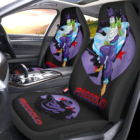 Piccolo Car Seat Covers Custom Dragon Ball Anime Car Accessories - Gearcarcover - 1