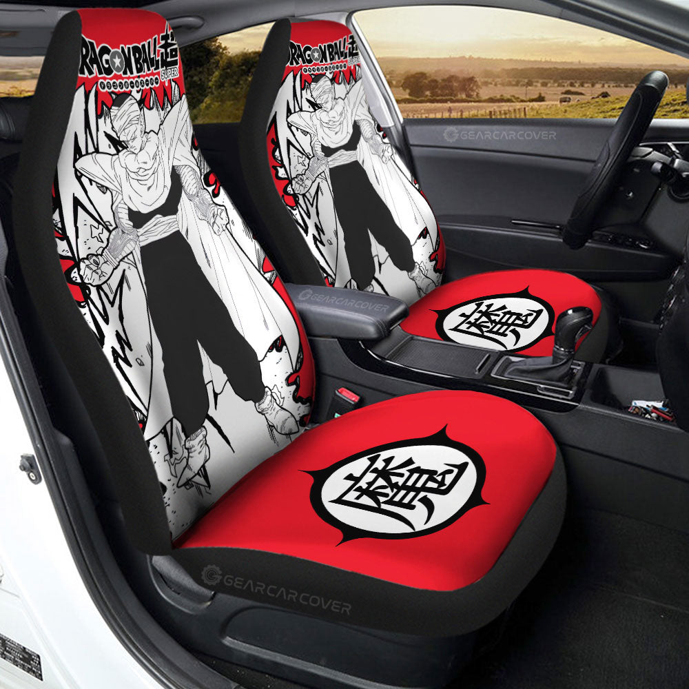 Piccolo Car Seat Covers Custom Dragon Ball Anime Car Accessories Manga Style For Fans - Gearcarcover - 1