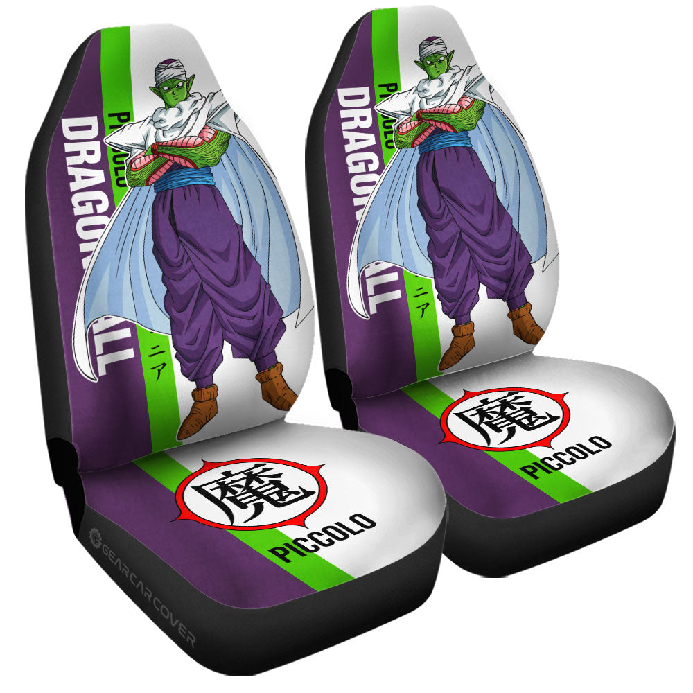 Piccolo Car Seat Covers Custom Dragon Ball Car Accessories For Anime Fans - Gearcarcover - 3