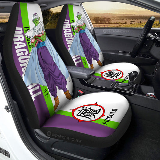 Piccolo Car Seat Covers Custom Dragon Ball Car Accessories For Anime Fans - Gearcarcover - 1