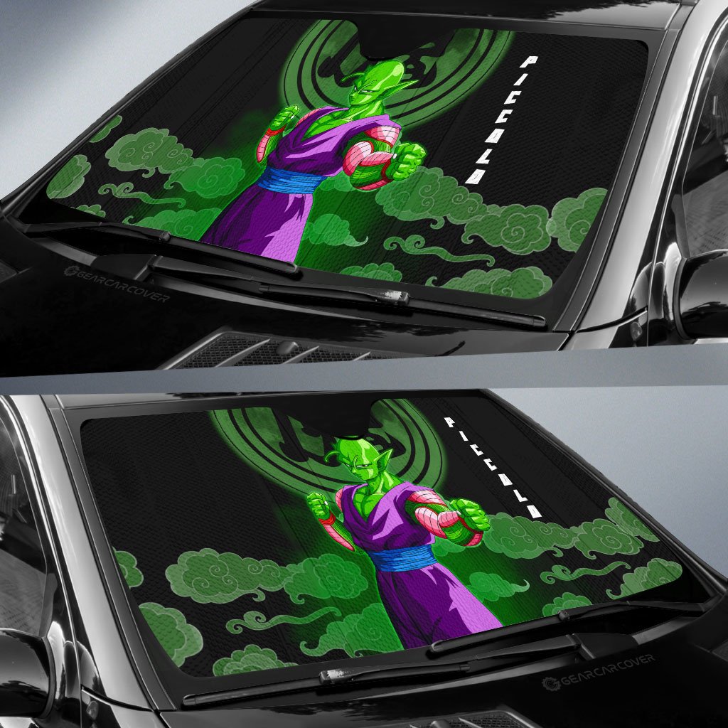 Piccolo Car Sunshade Custom Dragon Ball Anime Car Accessories - Gearcarcover - 2