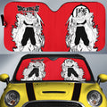 Piccolo Car Sunshade Custom Dragon Ball Anime Car Accessories Manga Style For Fans - Gearcarcover - 1