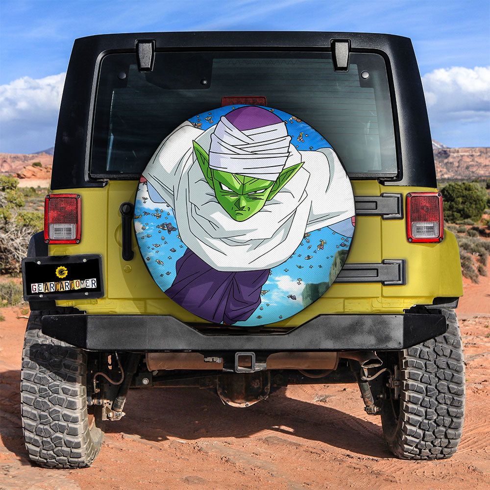 Piccolo Spare Tire Cover Custom Dragon Ball Anime Car Accessoriess - Gearcarcover - 3