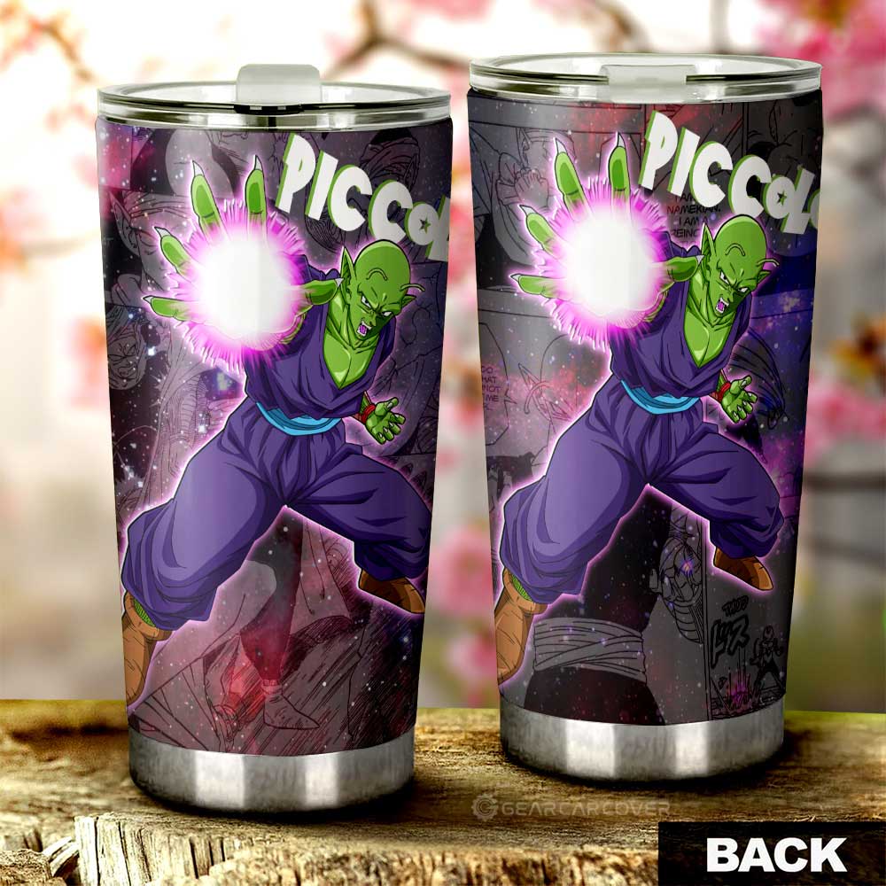 Piccolo Tumbler Cup Custom Dragon Ball Anime Car Accessories Manga Galaxy Style - Gearcarcover - 3